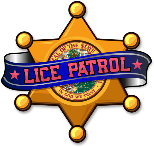 Lice Patrol - Sheriff Star Cartoon (512x490)