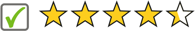 2 Star Customer Reviews - 3 And Half Stars (646x212)