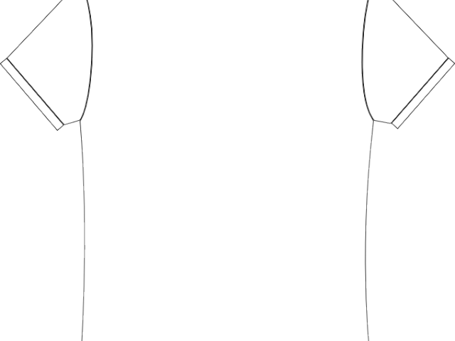 Model Clipart T Shirt - Sketch (640x480)