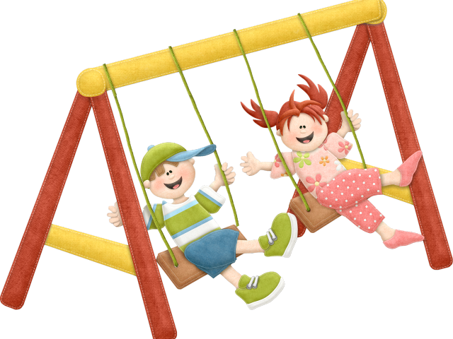 Swing Clipart Playground Swing - Swing Clip Art Png (640x480)