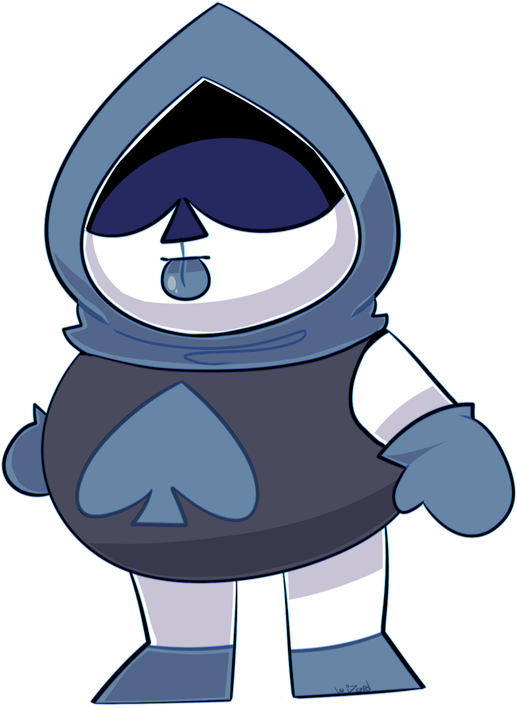 Sugar Lump By An Evil Wizard - Cartoon (1280x1503)