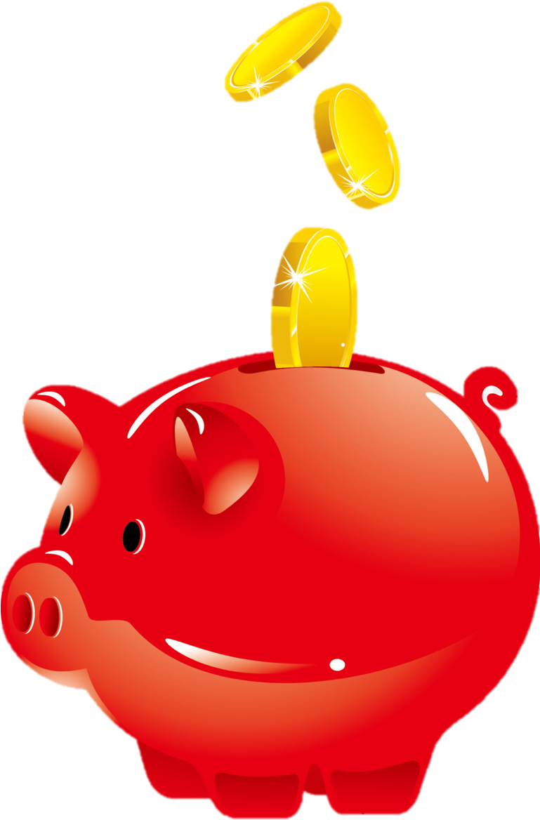 Ask About Our Discounts For - Transparent Piggy Bank Clip Art (768x1350)