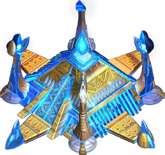 Aiur Nexus - Starcraft Nexus Png (575x541)