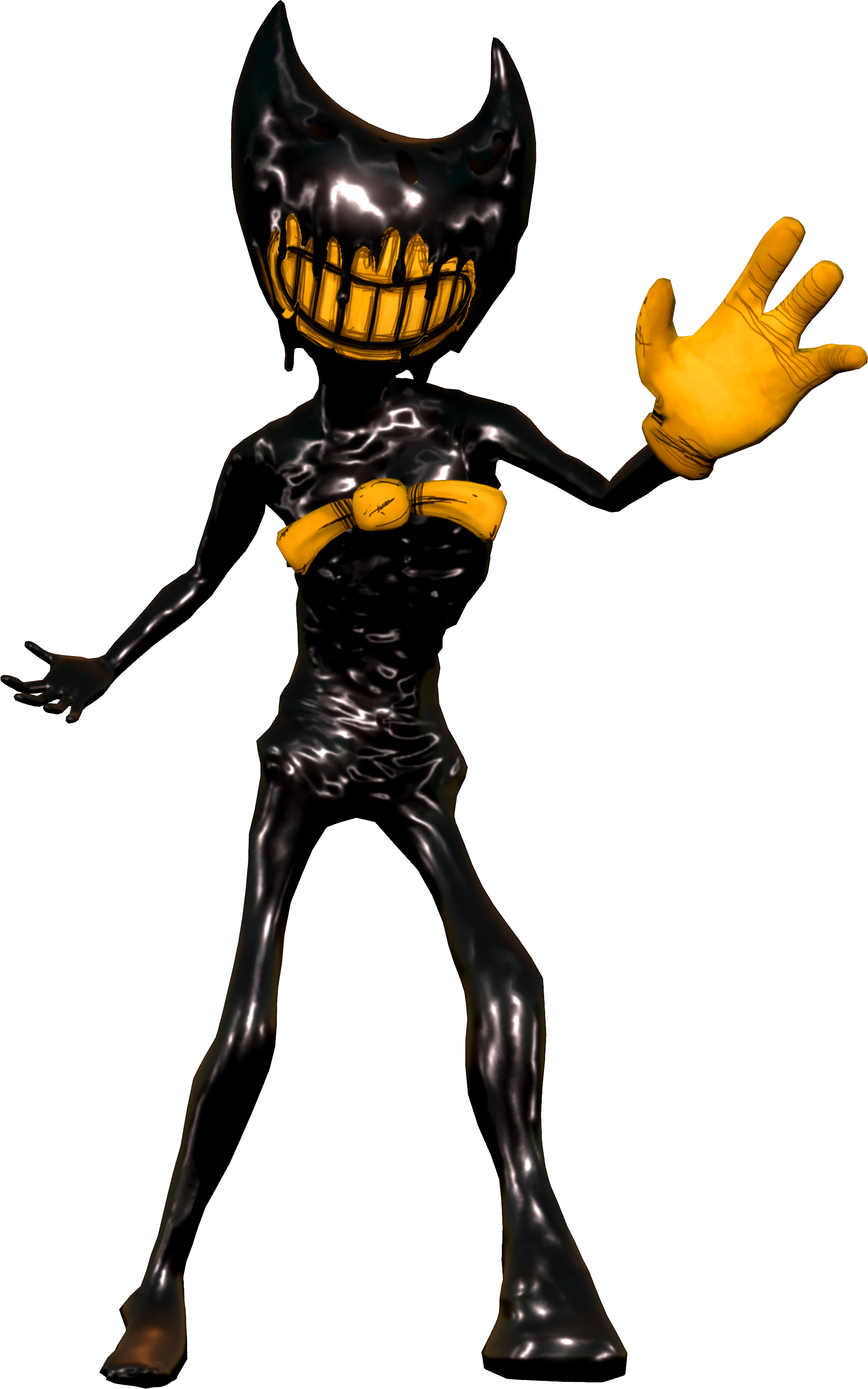 Hiding Clipart Mysterious Figure - Bendy And The Ink Machine Characters (1828x2926)