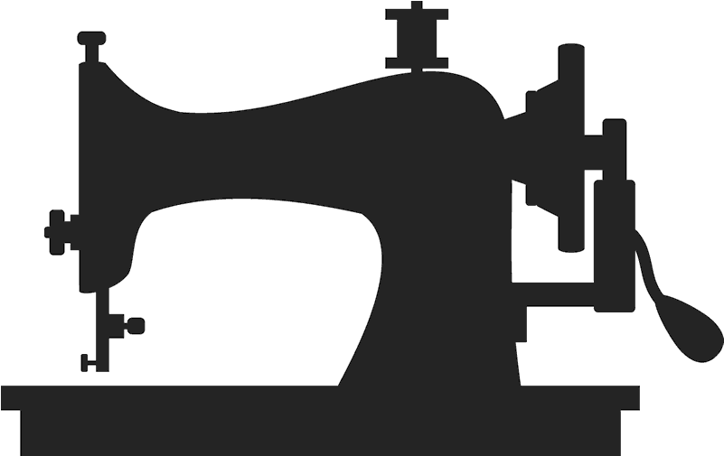 Old School Stamp Stamps Stamptopia Oldschool Ⓒ - Sewing Machine Black And White Png (800x800)