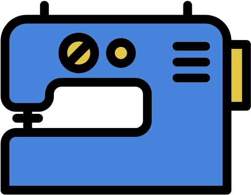 Sewing Machine Png File - Cartoon Sewing Machine (512x512)