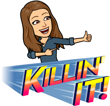 Katie Is A Recent Graduate Of The University Of Richmond - Bitmoji Lets Weekend (398x398)