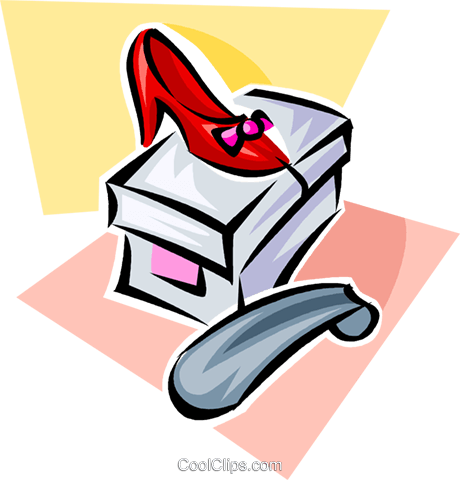 Shoes For Sale Royalty Free Vector Clip Art Illustration - Shoes For Sale Royalty Free Vector Clip Art Illustration (460x480)