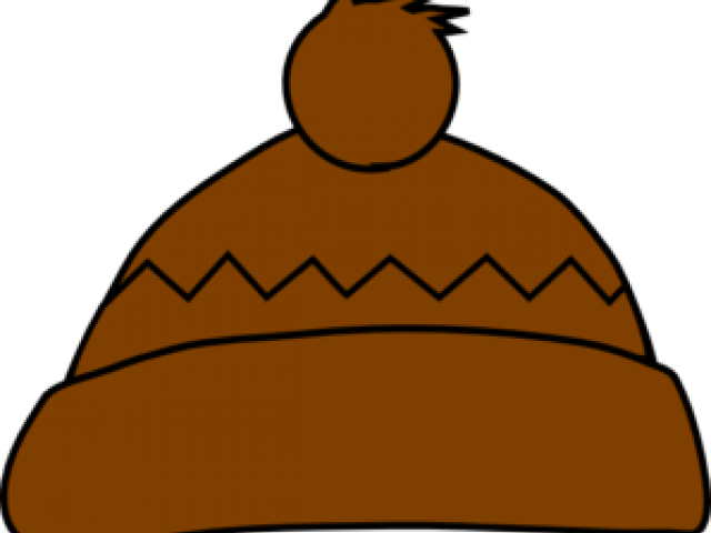Brown Hat Cliparts - Hats And Gloves Clip Art (640x480)