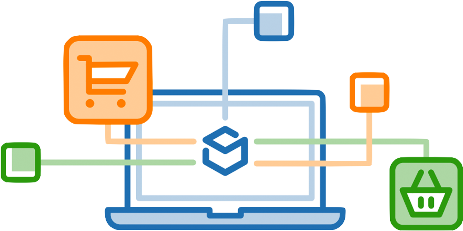 Ecommerce Fulfillment By Shipbob Svg Free - Diagram (1488x796)