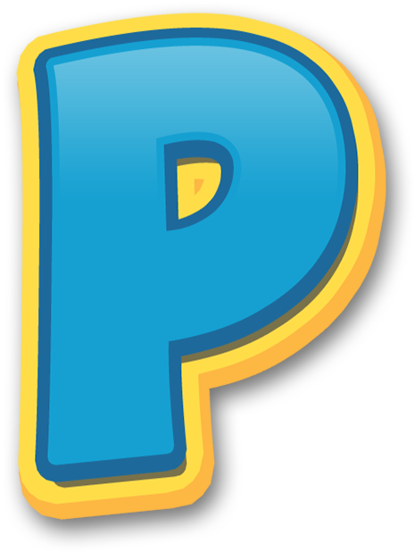Alfabeto Para Escudos De Paw Patrol Imprimir Ⓒ - Paw Patrol Letter P (522x719)