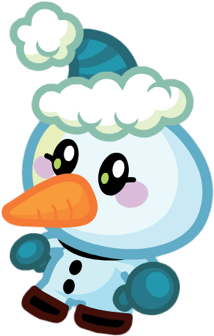 Tomba The Wistful Snowtot Une Jambe Levée - Cartoon (316x491)