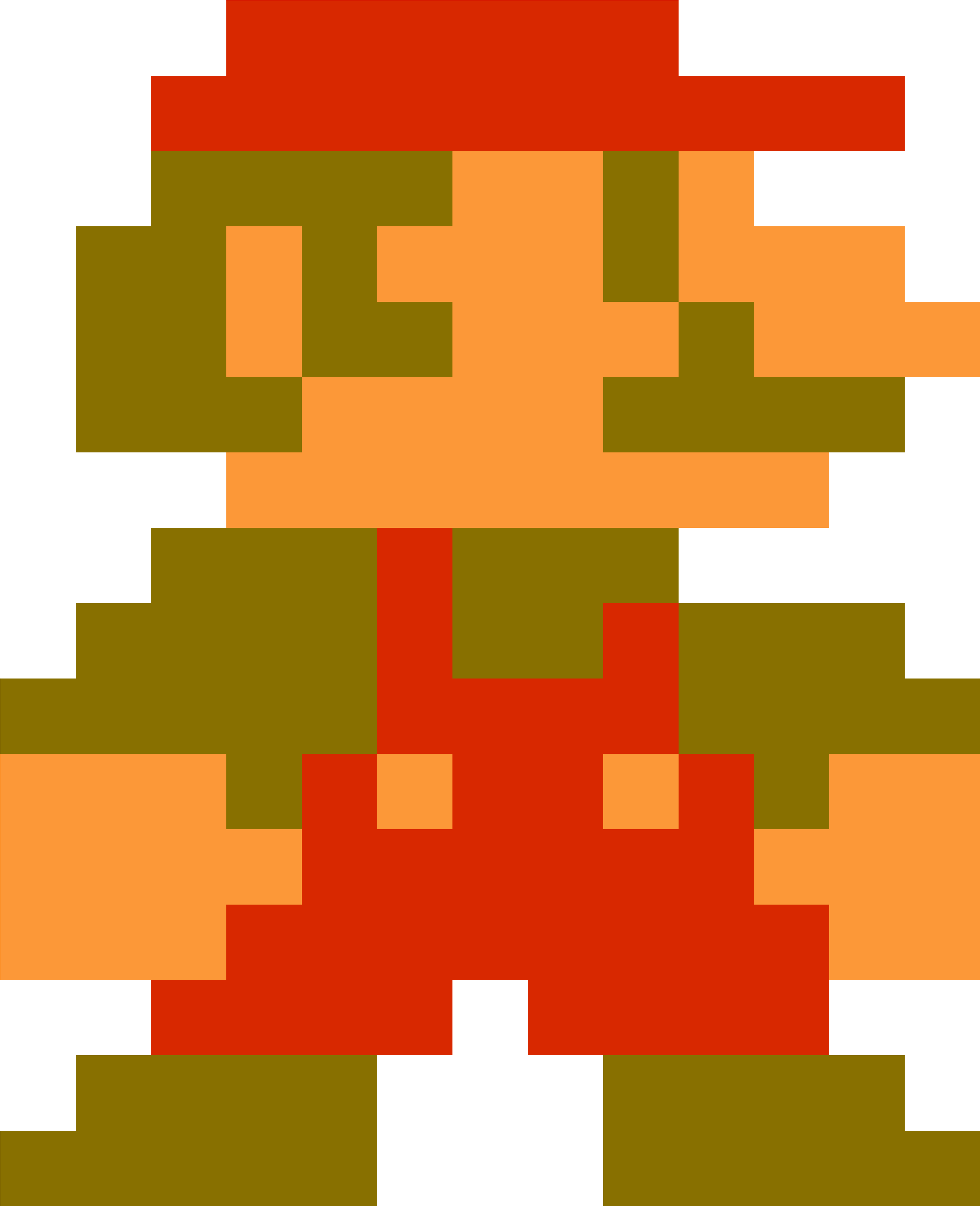 Pixel Art Maker - Mario Super Mario Bros 1 (4096x4096)