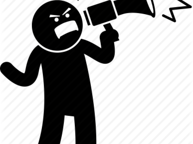 Noise Clipart Noisy Person - Illustration (640x480)