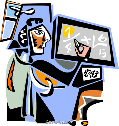 Teachers Royalty Free Vector Clip Art Illustration - Cartoon (454x480)