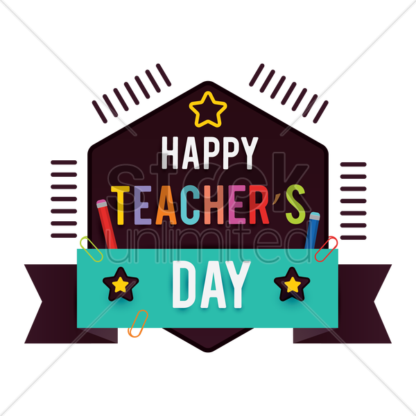 Happy Teachers Day Png Clipart Teachers' Day Clip Art - Happy Teachers Day Vector (600x600)