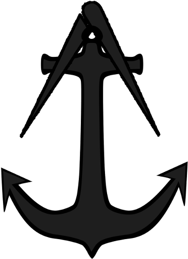 Freemasonry - Transparent Anchor Clipart (400x600)