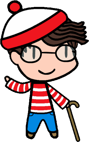 Clipart Royalty Free Stock Walfas Waldo By Jtd On Deviantart - Transparent Waldo (571x545)