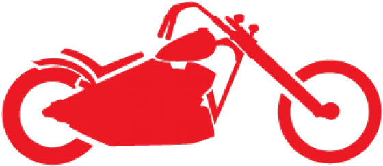 Biker Clipart Custom Motorcycle - Chopper (640x480)