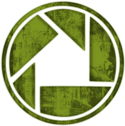 Grunge Clipart Icons Social Media Logos Style Green - Camera Aperture Icon (512x512)