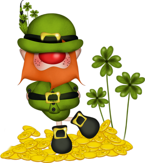 Saint Patricks Day Clipart March Holiday - St Patrick's Day Free March Clipart (595x670)