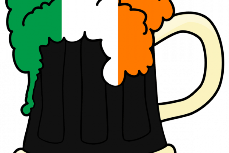 Special Evening For The Saint-patrick's Day At The - Beer Clip Art Png (768x514)