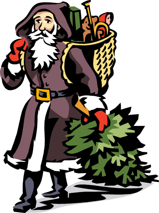 Father Christmaspng Dixie Allan - Illustration (640x859)