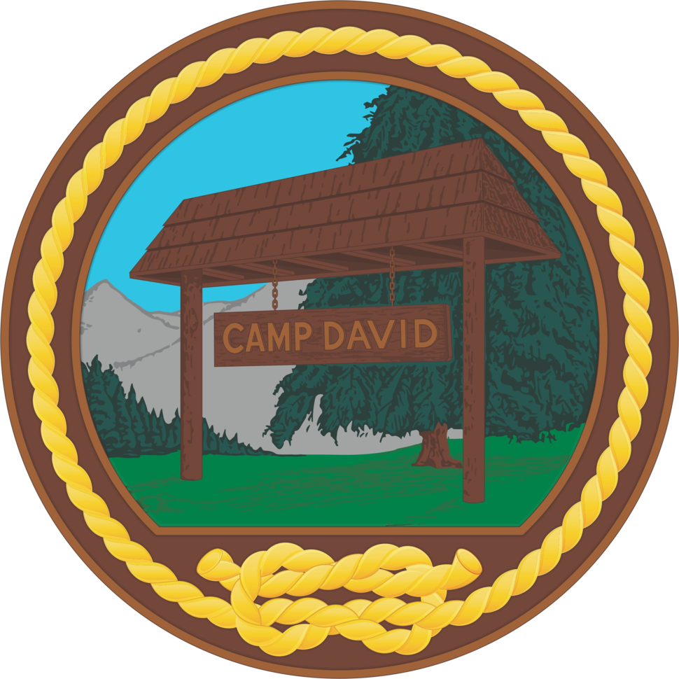 Seal Of Camp David - Camp David Accords Clipart (970x970)
