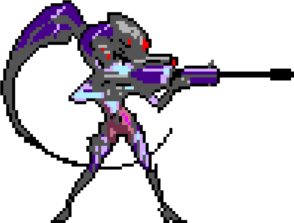 Widow Maker - Overwatch Widowmaker Pixel Spray (1100x860)