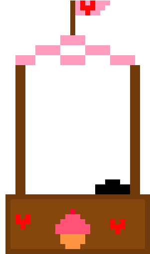 Cupcake Clipart Stall - Cupcake Clipart Stall (320x520)
