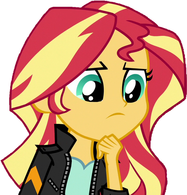 Fella, Clothes, Equestria Girls, Friendship Games, - Equestria Girl Sunset Shimmer Cute (631x652)