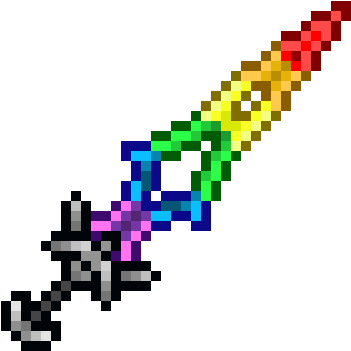 Download Clipart - Cool Pixel Art Sword (460x390)