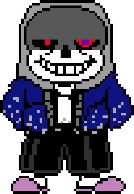 Dust Sans Sprite - Sans Undertale (940x790)