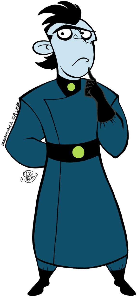 Pondering By Lavenkitty - Dr Drakken Png (603x1325)