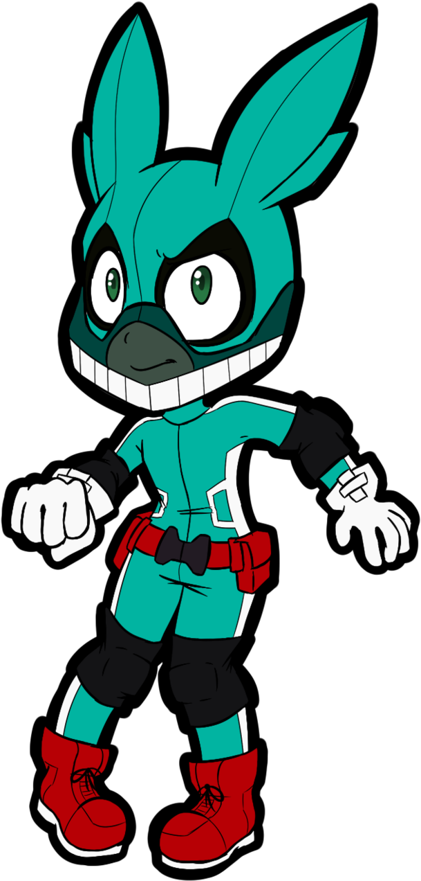Izuku Midoriya By Puppymintmocha On Deviantart - Izuku Midoriya Chibi Png (1024x1358)