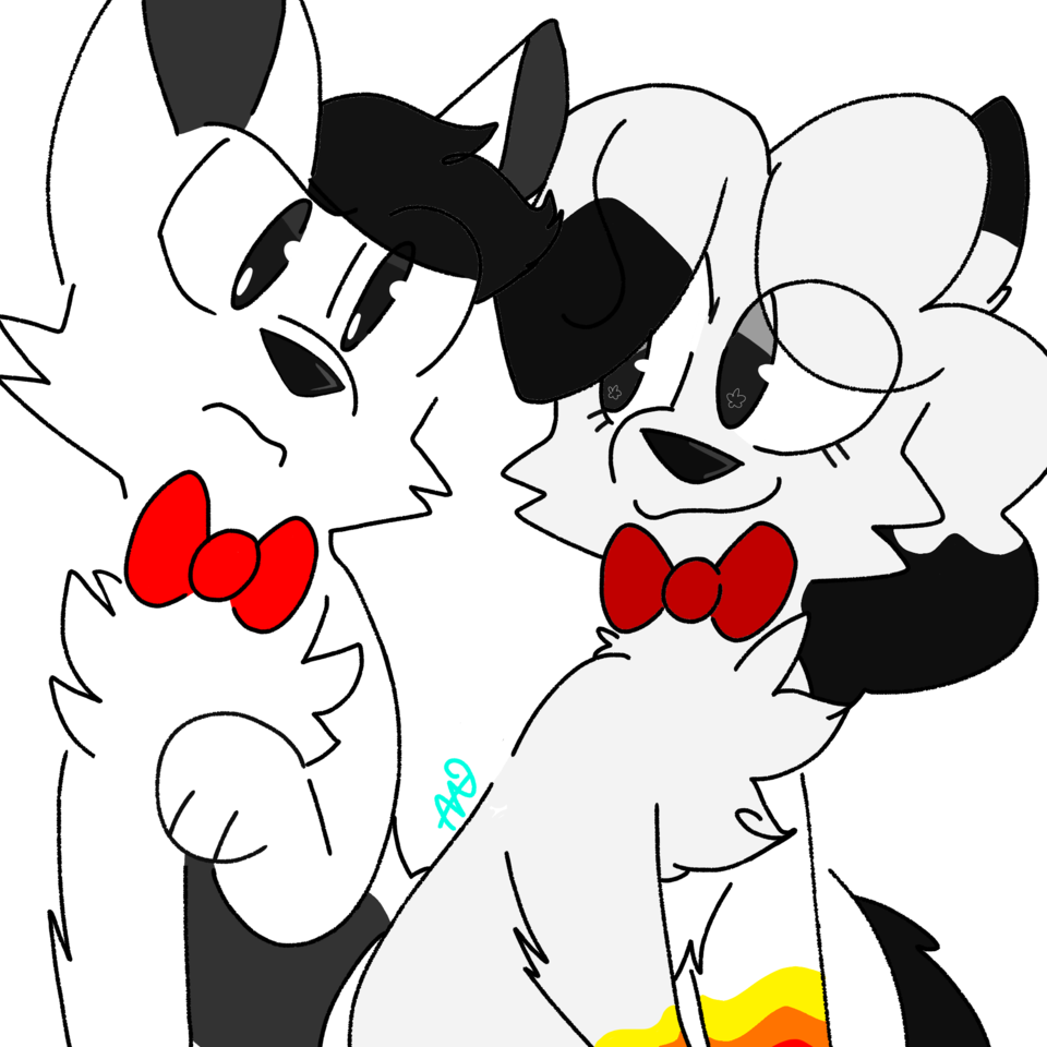Brother & Sister - Cartoon (960x960)