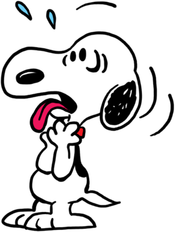 Snoopy Gag By Bradsnoopy97 - Shuddered Clip Art (892x895)