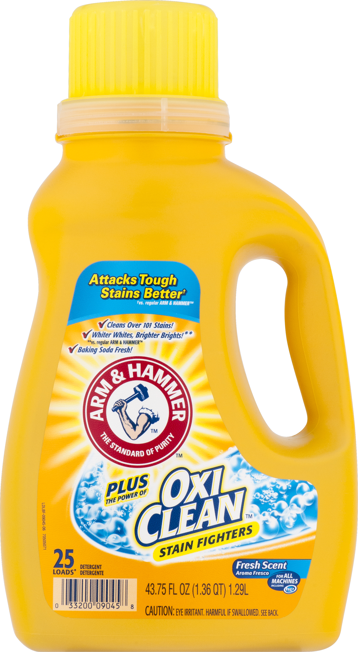 Arm & Hammer Plus Oxiclean Stain Fighters Fresh Scent - Arm & Hammer Detergent (1373x2500)