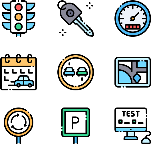Driver School - Icon Station Metro Png (600x564)