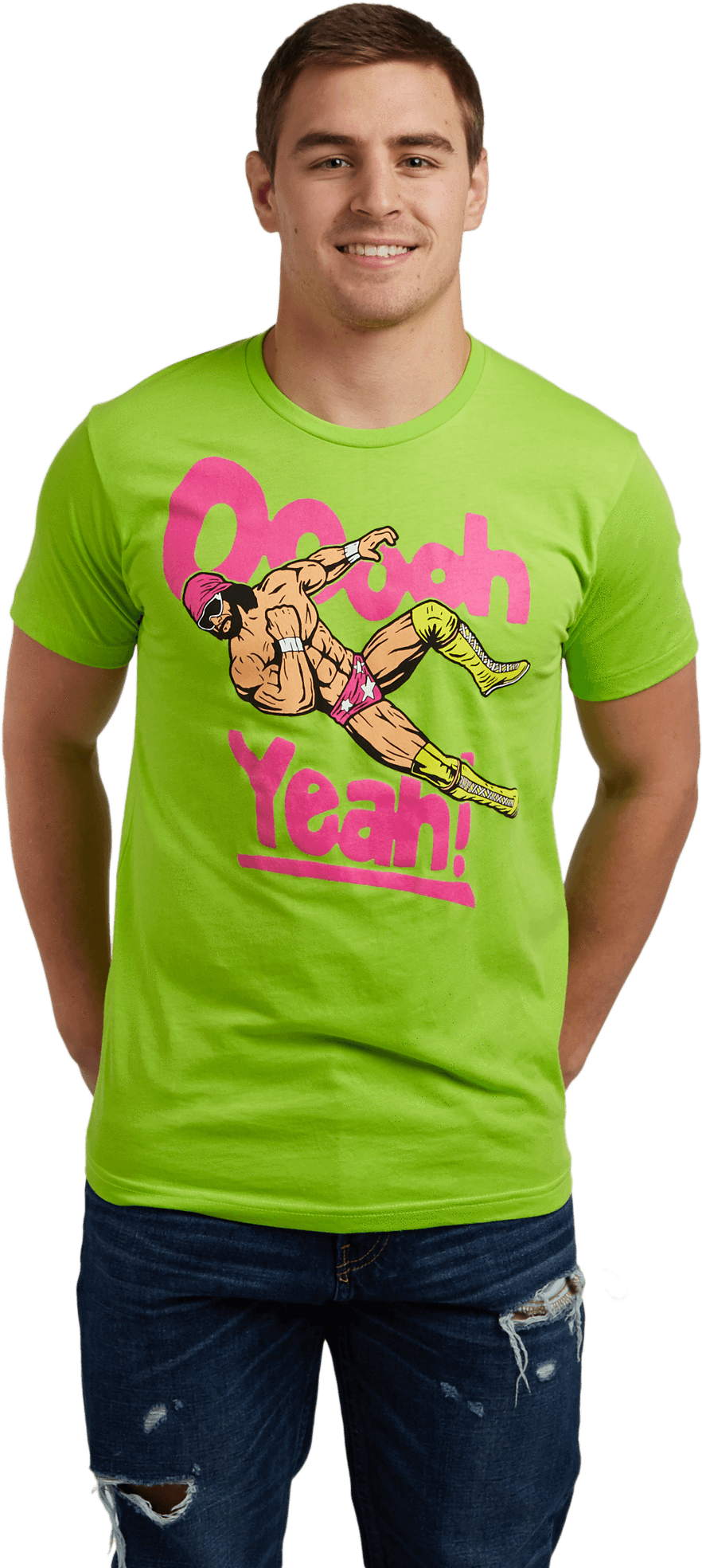 Macho Man Randy Savage T-shirt - Blaine Anderson Season 3 (2000x2000)