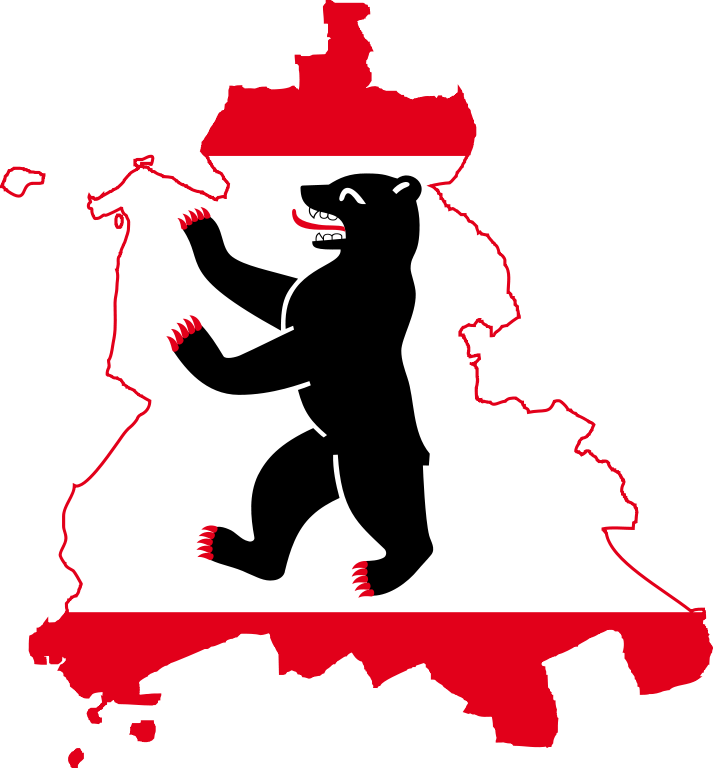 Original &lrm Svg Nominally 1539 &215 1658 Pixels - Ours De Berlin Symbole (713x768)