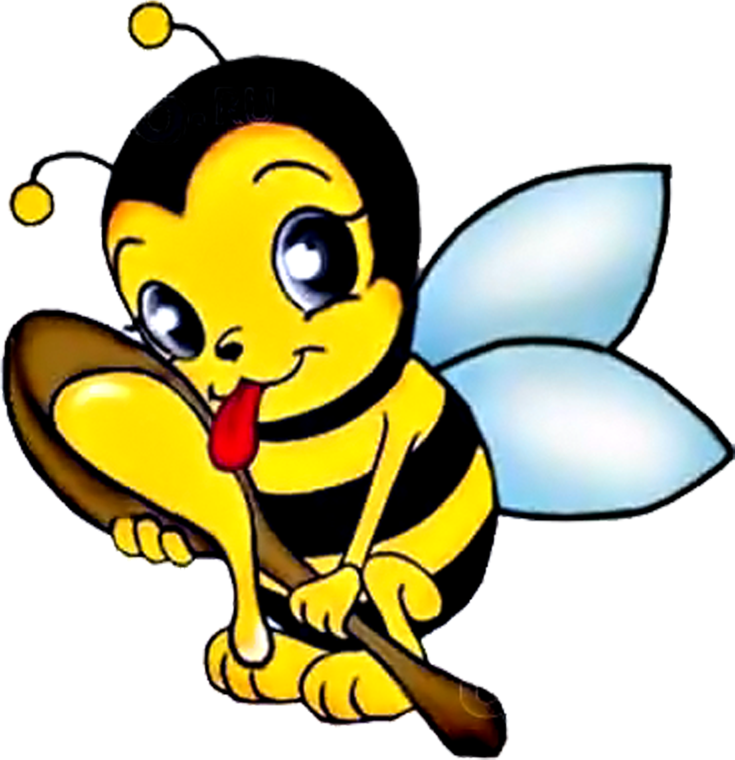 Tubes Png Abeilles 7tubes Png Canards Oies 1 » - Honey N Bee (1489x1600)