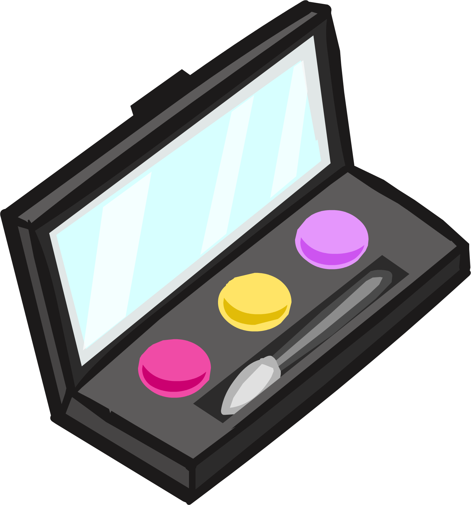 Makeup Transparent Icons - Palette Make Up Png (1590x1706)
