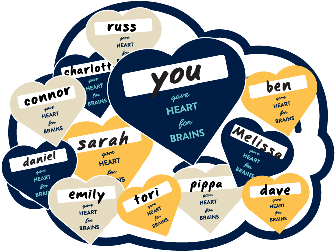 Coles Campaign 'fill The Gaps In Brain Tumour Research' - Illustration (716x540)