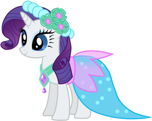 ᴛsᴜᴋʏ Human Rarity [my Little Pony] Minecraft Skin - My Little Pony Rarity Dress (500x400)