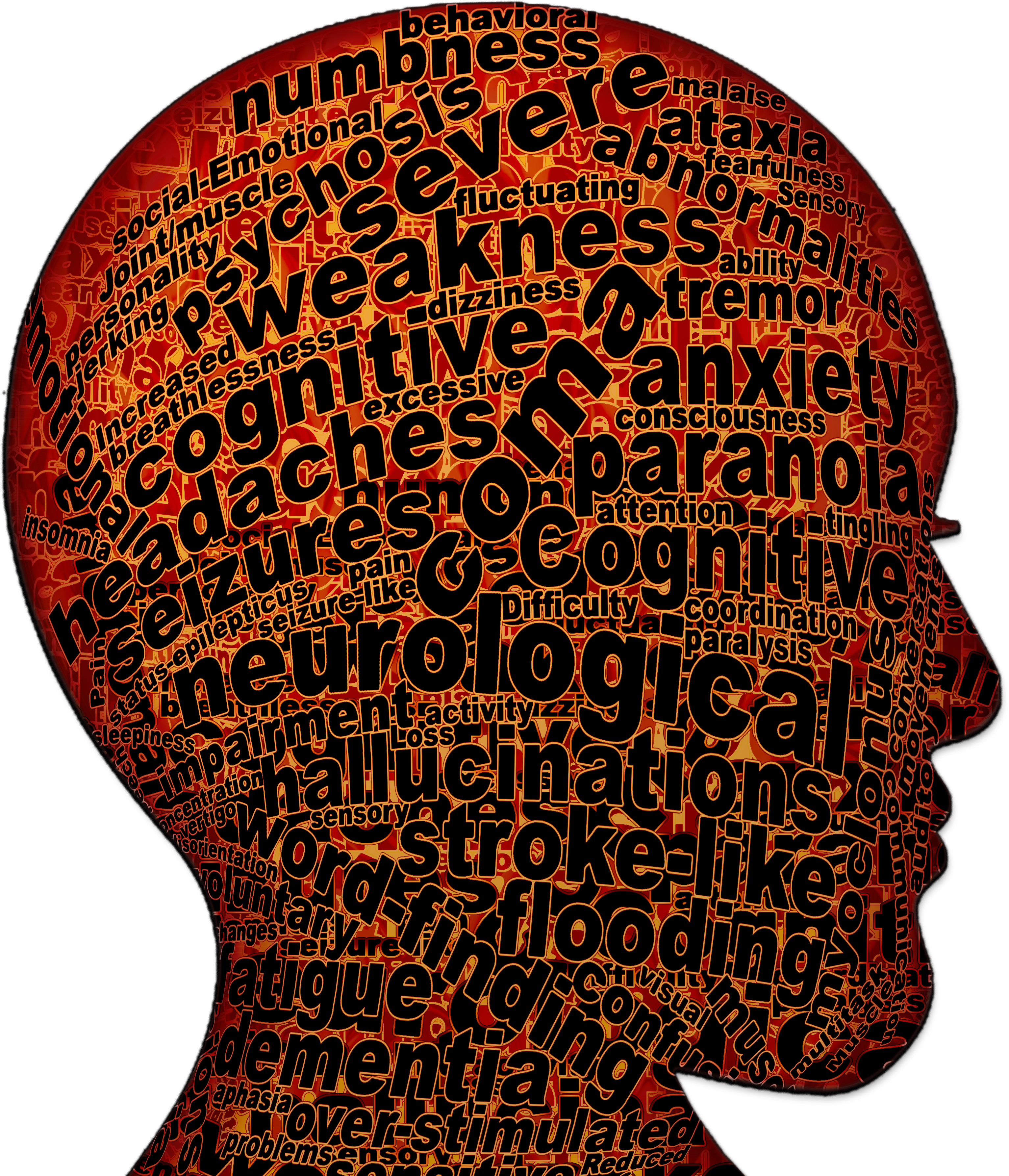 Head Symptoms Fire Png - Illustration (3600x3600)