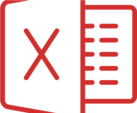 Ms Windows Clipart Paperclip Man - Ms Excel Icon White (640x480)