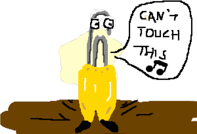 Microsoft Windows Clipart Paperclip Man - Illustration (640x480)