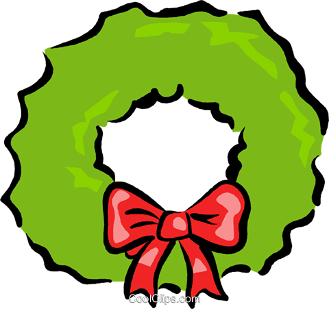 Wreaths Royalty Free Vector Clip Art Illustration - Wreaths Royalty Free Vector Clip Art Illustration (480x451)