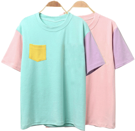 Clip Art - เสื้อ ยืด สี พาส เท ล ราคา ส่ง (460x460)